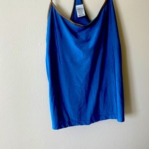 Blue tank top